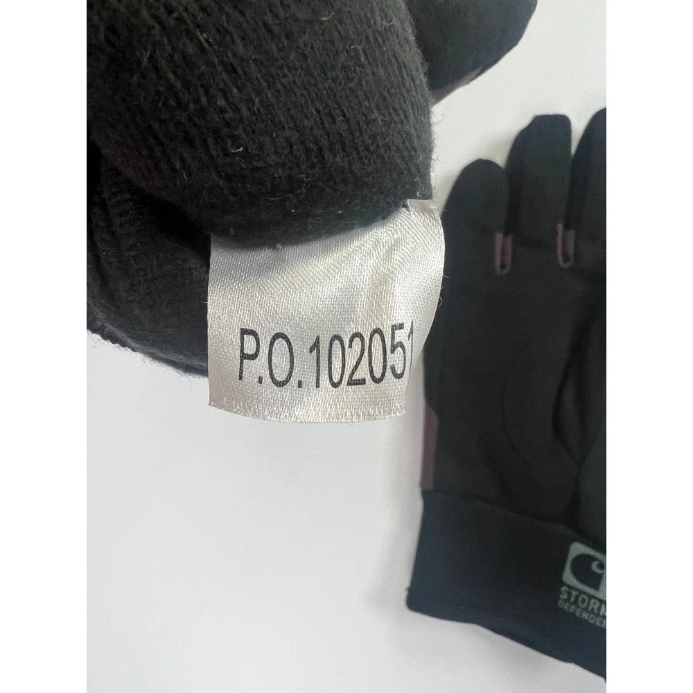 Carhartt Storm Defender Gloves Women Small Black Purple‎ Waterproof Workwear